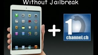 1channel on iPad without Jailbreak [upl. by Ahsillek272]