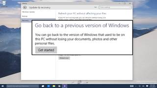 Uninstall Windows 10 and Downgrade to Windows 78  No Software Needed [upl. by Bedell]