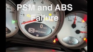 ABS PSM ERROR PORSCHE 911997 PART 1 OF 2 [upl. by Ecinreb]