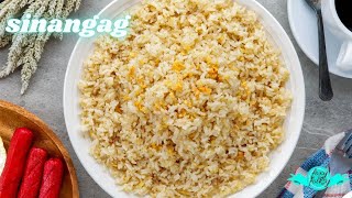 SINANGAG FILIPINO GARLIC RICE [upl. by Lennad]