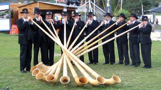 Alphorn Festival Nendaz Switzerland 2011 [upl. by Giarla]