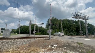 Industrial Drive Railroad Crossing Tour Statesville North Carolina [upl. by Iseabal54]