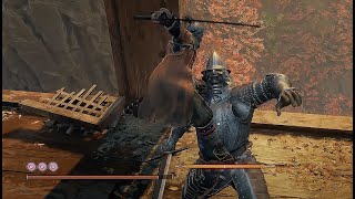 Sekiro Armored Warrior 4K no damage [upl. by Tnilf]