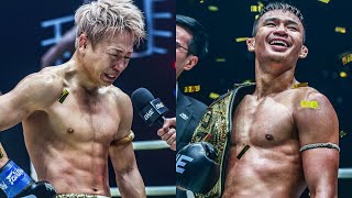 Superlek vs Takeru  ONE 165  PostFight Interviews [upl. by Naitsirc946]