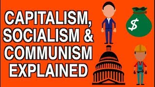 CAPITALISM SOCIALISM amp COMMUNISM EXPLAINED SIMPLY [upl. by Dawes]