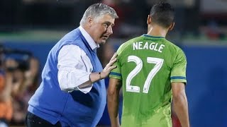 Interview Sigi Schmid on the teams health and possible lineup vs Vancouver Whitecaps FC in SCCL [upl. by Beeck]