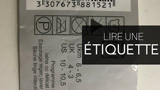 Comment lire une ÉTIQUETTE sur une pelote [upl. by Reginauld362]