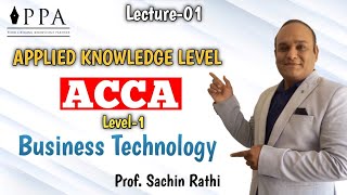 11th ACCA Level 1 Demo BatchBusiness TechnologyProfSachin Rathi [upl. by Selda]