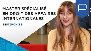 Master Spécialisé en Droit des Affaires Internationales  témoignages  ESSEC Testimonies [upl. by Rosel773]