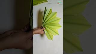 Day1920 Palm leaf తో Toranam Idea 🌿🪷 diyshortspalmleafdecoryoutubeshortsviralvideo [upl. by Oizirbaf]