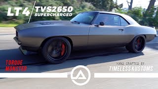 650HP 1969 Camaro  LT4 Powered Restomod [upl. by Barnard]