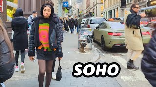 NEW YORK CITY Walk 4K 🛍️ Soho Walk ☕️ Louis Vuitton No Fur Protest [upl. by Sedruol]