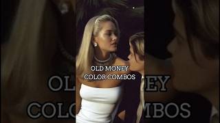 Old Money Color Combos oldmoneyoldmoneyaesthetic menfashionoutfitideas fashion [upl. by Creamer]