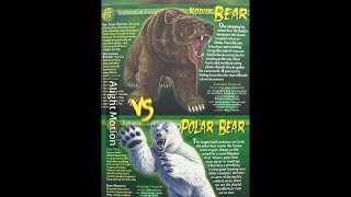 Polar bear vs Kodiak bear remake edit shorts animals bears polarbear kodiak [upl. by Ahab]