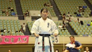 【新極真会】第36回全関西大会 女子決勝戦 SHINKYOKUSHINKAI KARATE [upl. by Naomi477]