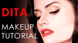 Makeup Tutorial  Dita Von Teese  MakeUp Atelier Paris [upl. by Pauwles]