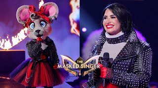 The Masked Singer  Demi Lovato  Performances and Reveal [upl. by Halima714]