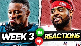 Week 3 Fantasy Football Reactions Fixing Your Roster [upl. by Neit645]