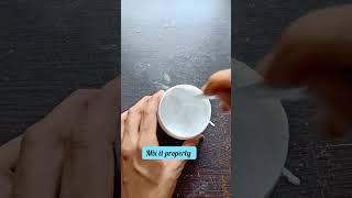 How To Make Gesso At Home  Homemade Gesso easy shorts youtubeshorts [upl. by Shir]