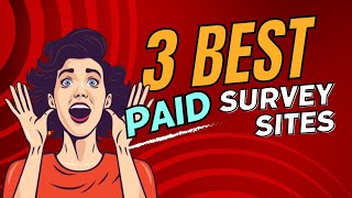 Surveys For Money 2024  3 Best Paid Survey Sites in 2024  Online Survey Jobs In Pakistan [upl. by Nawek406]