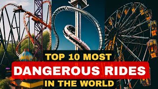 Top 10 Dangerous Rides in the world Dangerous swings in the worlddangerousrides swings rides [upl. by Odnam266]