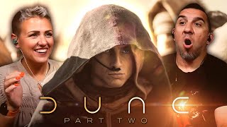 DUNE Part Two 2024 Movie REACTION  First Time Watching  Movie Review [upl. by Nilac]