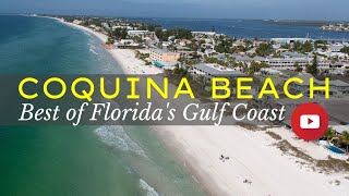 Coquina Beach Florida  Guided Tour  Anna Maria Island [upl. by Anayeek979]