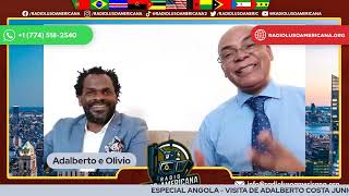 ESPECIAL ANGOLA  VISITA DO ADALBERTO COSTA JÃšNIOR NOS ESTADOS UNIDOS DE AMÃ‰RICA [upl. by Weiler]