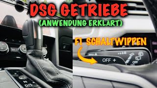 VW DSG  Erklärt für Erstbenutzer  Volkswagen Doppelkupplungsgetriebe [upl. by Ennaeed224]