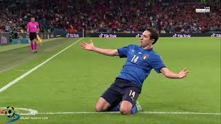 Chiesa Knee Slide  4K clips for edit  Italy clip of Euro2020 [upl. by Joshua]