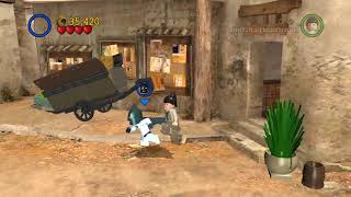 Raiders of the Lost Ark level Free Play LEGO Batman The Videogame  Crossover Pack Mod [upl. by Reinnej]