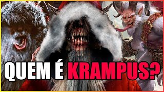 HISTÓRIA DE KRAMPUS O DEMÔNIO DO NATAL  MITOLOGIA GERMÂNICANÓRDICA [upl. by Nohcim]