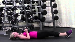 Tricep Press with Leg Lift [upl. by Christen463]