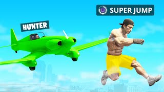 HUNTERS Vs SPEEDRUNNER With SUPER POWERS In GTA 5 [upl. by Audrie638]