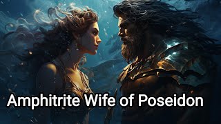 Amphitrite Wife of Poseidon The Queen of the Sea Goddess  Greek Mythology [upl. by Solram]