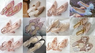 2024 Latest amp Unique Very Beautiful😍👠Bridal Type Juti Sandals CollectionNew Design Sandals Design [upl. by Aicelaf]