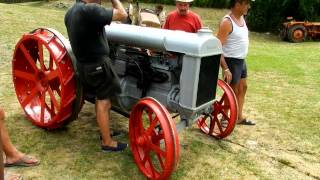 Fordson F Tractor starting [upl. by Menashem]