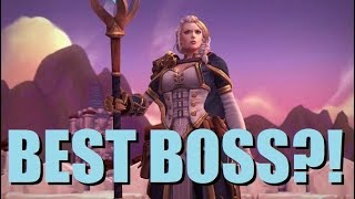 Bajheera  BEST BOSS OF BFA LADY JAINA PROUDMOORE  WoW 81 DazarAlor Arms Warrior DPS [upl. by Nnylatsyrc]