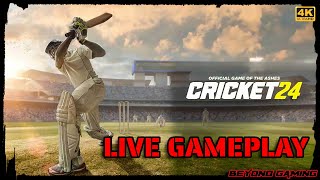 Cricket 24 Gameplay  Live [upl. by Eilyab]