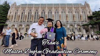 Trâns University of Washington Master Degree Commencement Ceremony [upl. by Anoiuq]