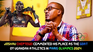 JOSHAU CHEPTEGEI IS THE GOAT  CLIVE KYAZZE PARISOLYMPICS REVIEW [upl. by Amadeus346]