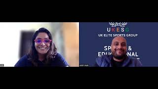 UKESG Global Brand Ambassador Aditi Chauhan in conversation with COO Lakbir Singh for MRIS Tour 2023 [upl. by Aniratak510]