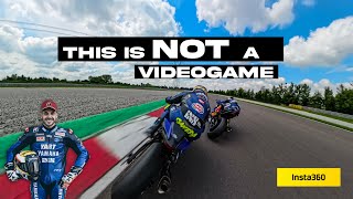 Onboard in Cremona Circuit with the Yamaha R7 Canepa amp Locatelli  Insta360 X4 [upl. by Ormsby]