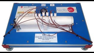 Linear Heat Conduction Module  Experiment  Heat Transfer [upl. by Assyl405]