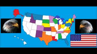 50 States And Capitals By Animaniacs Wakkos America [upl. by Carlee504]