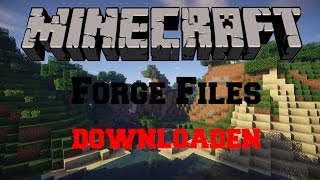 Neue Files Seite von Minecraft Forge [upl. by Ciro]