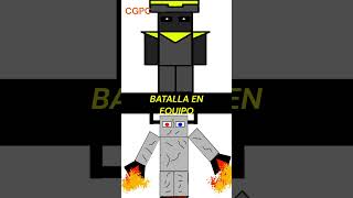 RT Modo explosion VS Rey sin CaraTheBurokkuFighters animation versus Mario Blanc [upl. by Abebi]