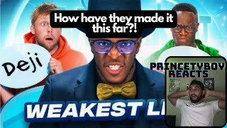 Princetyboy reacts Sidemen Weakest Link Folabi Edition [upl. by Patten]