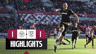 Brentford 11 West Ham  Premier League Highlights [upl. by Anglo]