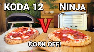 My homemade Pizza Cooking CHALLENGE Ninja 8 in 1 vs Ooni Koda 12 [upl. by Aniger]